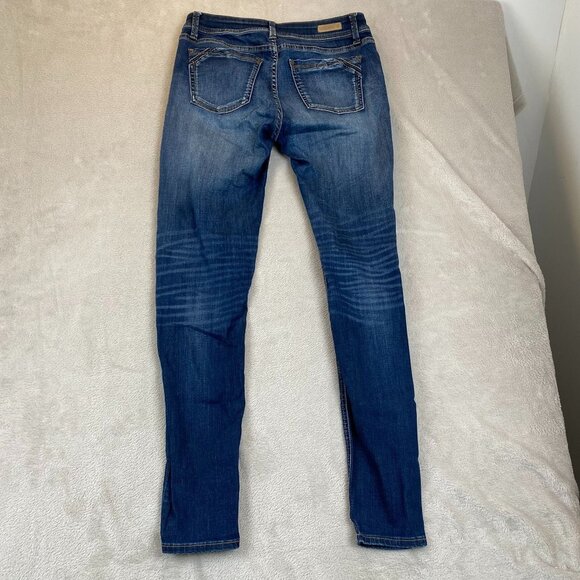 Buckle Black Mens Skinny Fit Jeans 28X32 Medium Wash Distressed Style - Picture 15 of 16